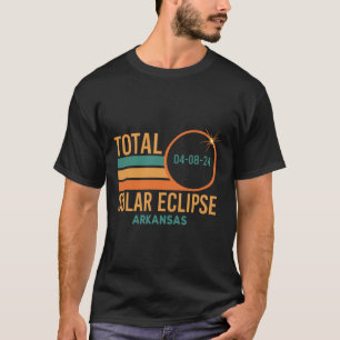 Solar Eclipse Arkansas 8. April 2024 Totalität T-Shirt