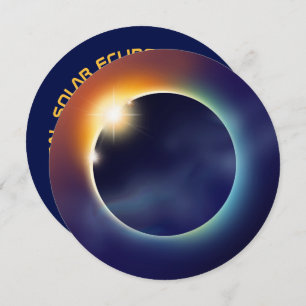 Solar-Eclipse   Astronomie-Star-Party Einladung