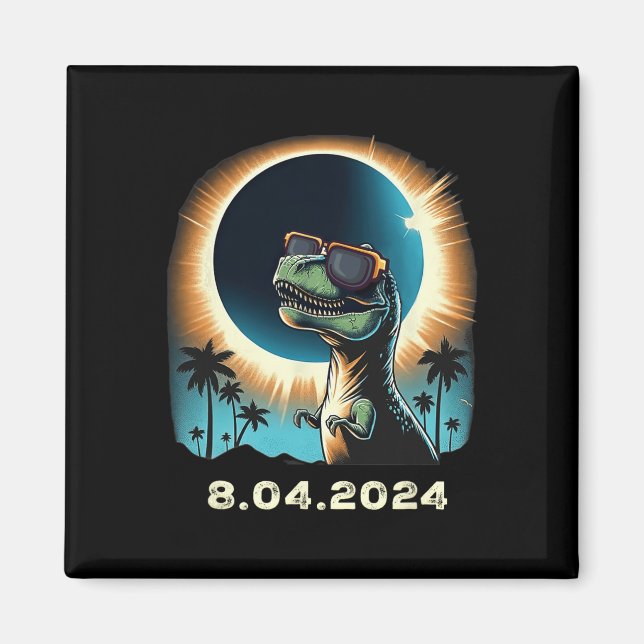 Solar-Eclipse-Dino mit Solar-Eclipse Magnet (Vorne)