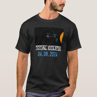 Solar Eclipse erklärte die Bildungsastronomie soga T-Shirt