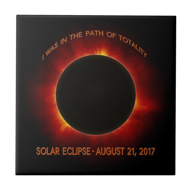 Solar-Eclipse Fliese (Vorderseite)