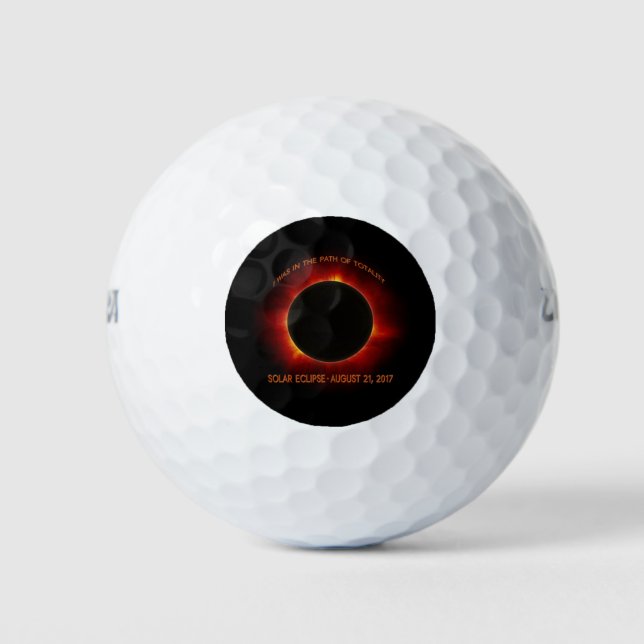 Solar-Eclipse Golfball (Vorderseite)