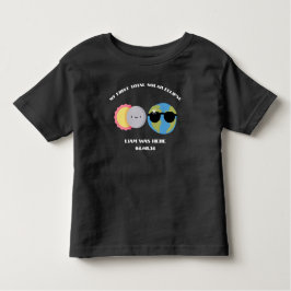 Solar-Eclipse-Individuelle Name und Datum Kleinkind T-shirt