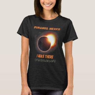 Solar Eclipse insgesamt 2024 Durango Mexiko 1 T-Shirt