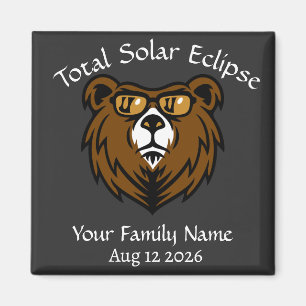 Solar-Eclipse insgesamt Magnet