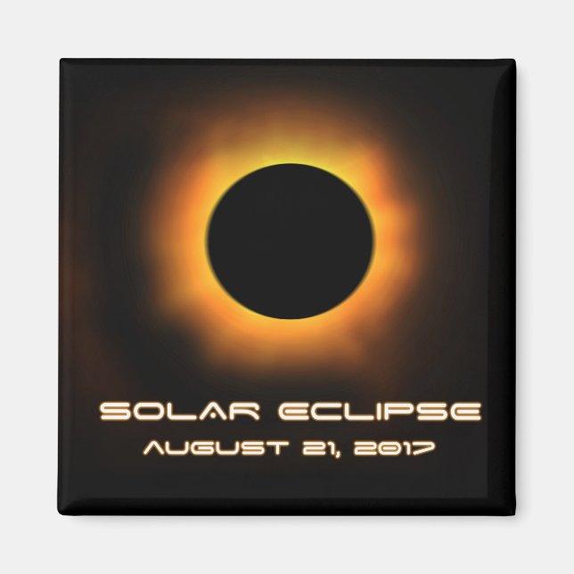 Solar-Eclipse Magnet (Vorne)