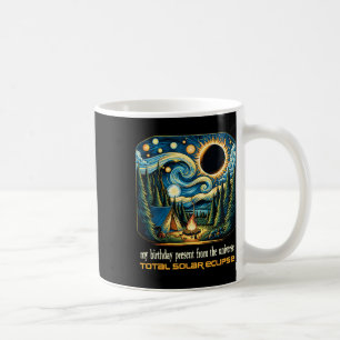 Solar Eclipse meine Geburtstagspräsenz von der Uni Kaffeetasse