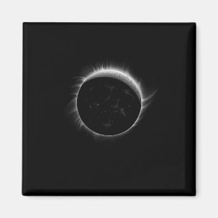 Solar Eclipse Moon und Sun Cool Event Graphic Magnet