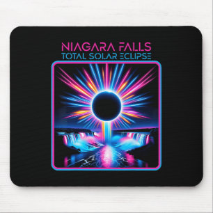 Solar Eclipse Niagara Falls Totality Event Souveni Mousepad