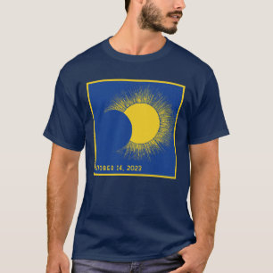 Solar Eclipse - Oktober 2023 Vintage Eclipse Art T-Shirt