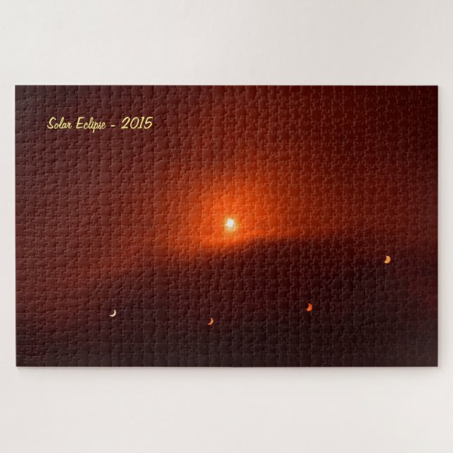 Solar Eclipse over Somerset, 2015. Puzzle (Horizontal)