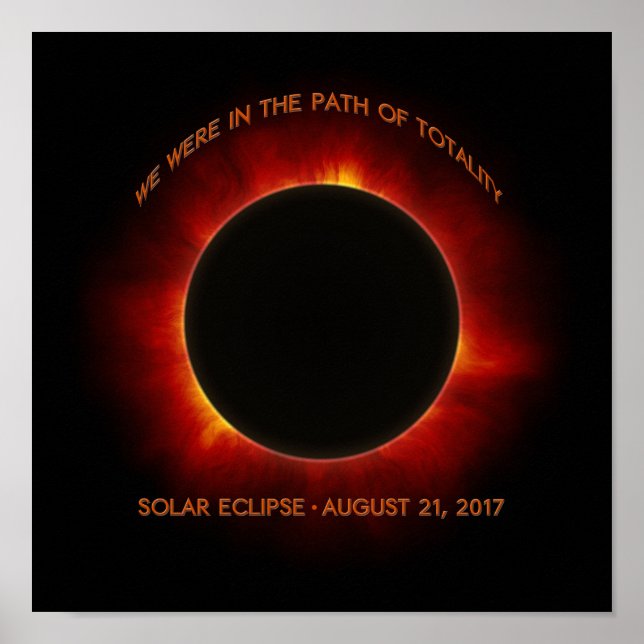 Solar-Eclipse Poster (Vorne)