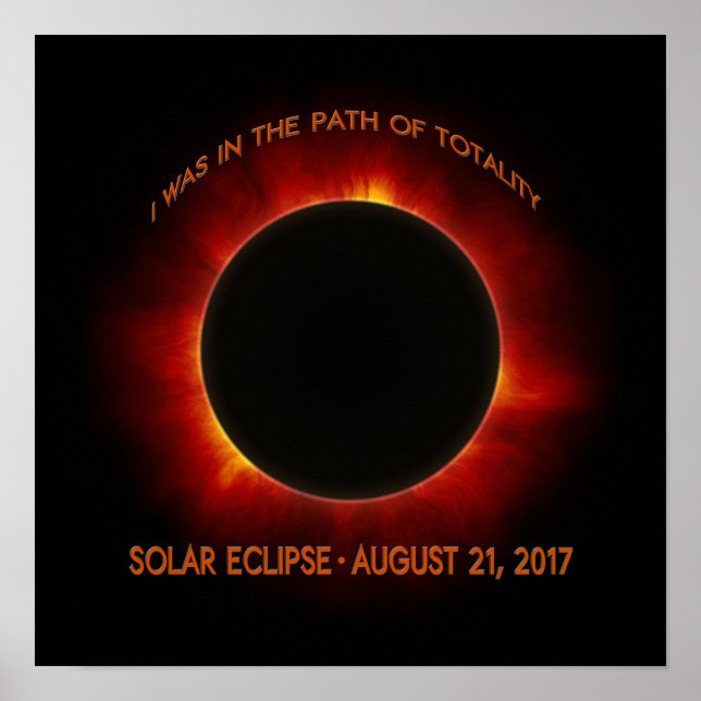 Solar-Eclipse Poster (Vorne)