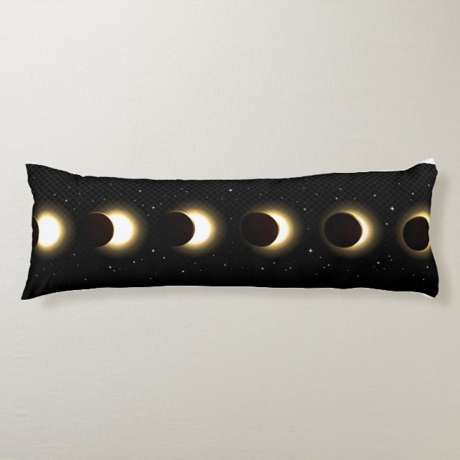 Solar-Eclipse Seitenschläferkissen (Vorderseite)