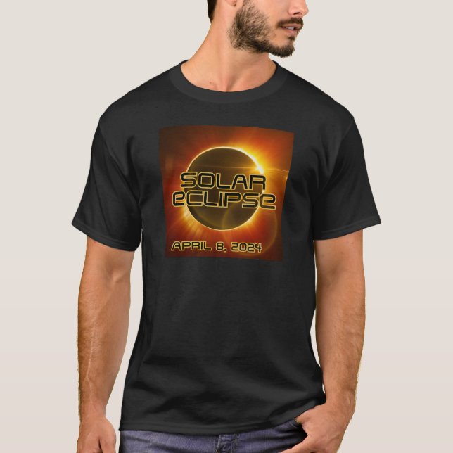 Solar-Eclipse T-Shirt (Vorderseite)