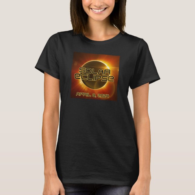 Solar-Eclipse T-Shirt (Vorderseite)