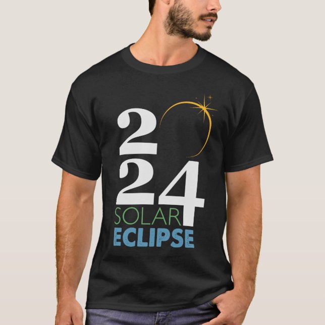 Solar Eclipse T - Shirt 2024 (Vorderseite)
