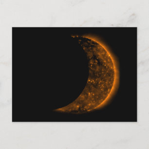 Solar Eclipse Transit Postkarte