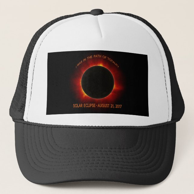 Solar-Eclipse Truckerkappe (Vorderseite)