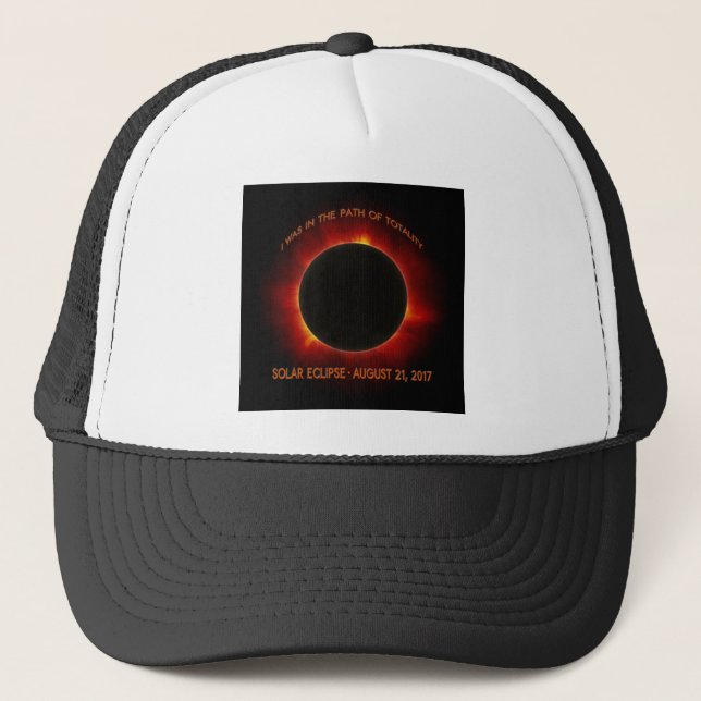 Solar-Eclipse Truckerkappe (Vorderseite)