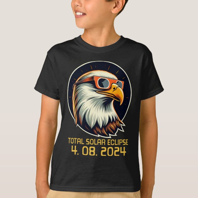 Solar-Eclipsetwice im Leben 2024 Solar-Eclipse T-Shirt (Vorderseite)