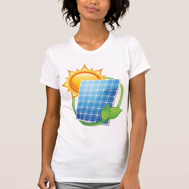 Solar Energy Power T - Shirt (Vorderseite)