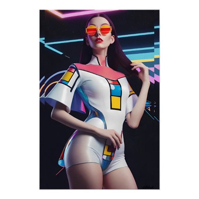 Solar Flair - Ken Gage Art Poster (Vorderseite)