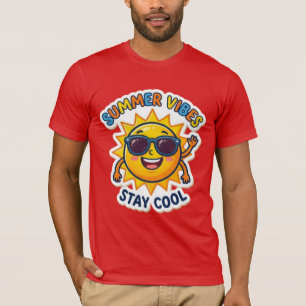 Solar Flare Flair Der ultimative Sommer-Sticker T-Shirt