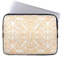 Solar Flare Gold Damask Handyhülle / iPad-Hülle