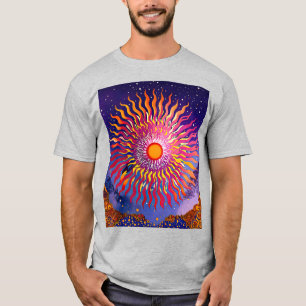 "Solar flüstert in den Himmel" Die Sonne T-Shirt