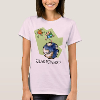 Solar-getriebener T - Shirt