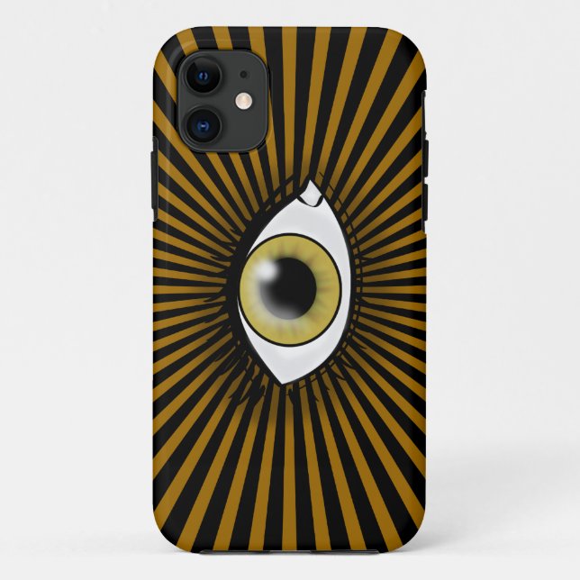 Solar Hazel Eye Case-Mate iPhone Hülle (Rückseite)