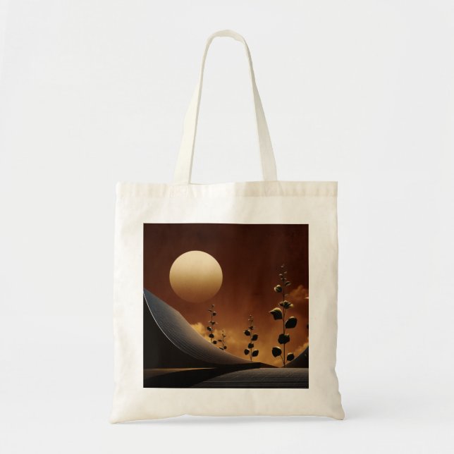 Solar Horizon Tasche - Minimalistisches Solarpunk- (Vorne)