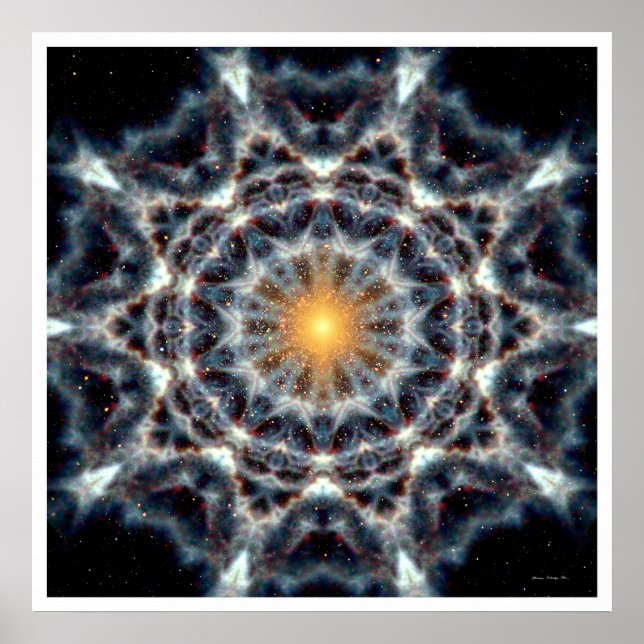 Solar Mandala 4 Poster (Vorne)