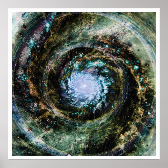 Solar Mandala 5 Poster (Vorne)