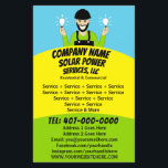 Solar Panel Light Bulb Services Company Flyer<br><div class="desc">Personalisieren und anpassen Sie diese eindrucksvolle Solarzelle (Power Waschen) berufliche Türhänger-Design, um die Bedürfnisse Ihres Unternehmens/Ihrer Firma zu Anzug. Diese Solarzellenvorlage zeigt ein Bild von den Solarzellenservice-Technikern, die die Glühbirnen halten. Fügen Sie Ihr Logo für eine effektivere Markendarstellung hinzu. Passen Sie das Gutscheinangebot an Türhängern an, um potenzielle Kunden zu...</div>
