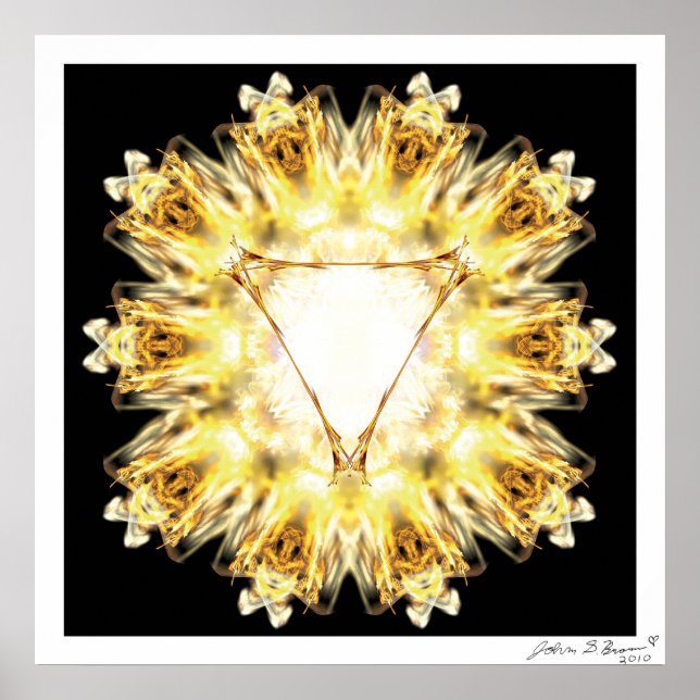 Solar Plexus Chakra Poster (Vorne)