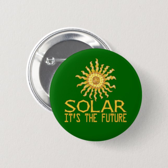 Solar-Power Button (Vorne & Hinten)