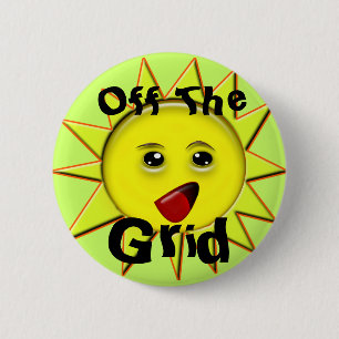 Solar Power Knöpfe Button
