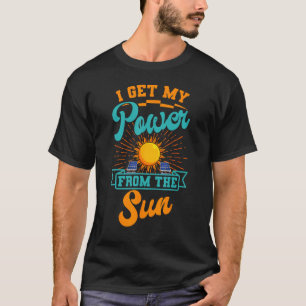Solar Power Ökologin Nature Environmentalist Sun T-Shirt