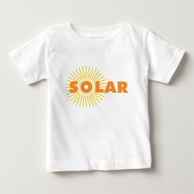 Solar Power Sun Baby T-shirt (Vorderseite)