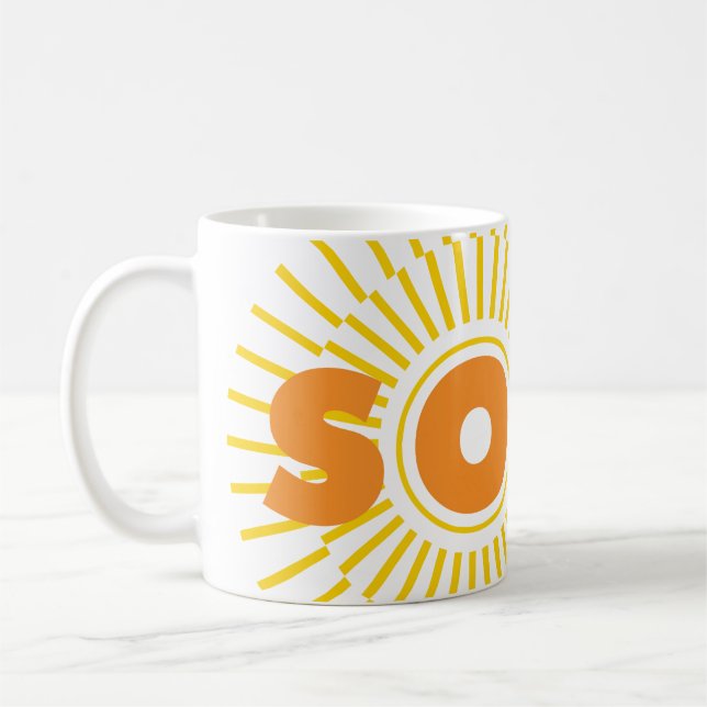 Solar Power Sun Kaffeetasse (Links)