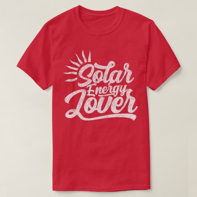 Solar-Power Sun Solar Energy 2 T-Shirt (Design vorne)