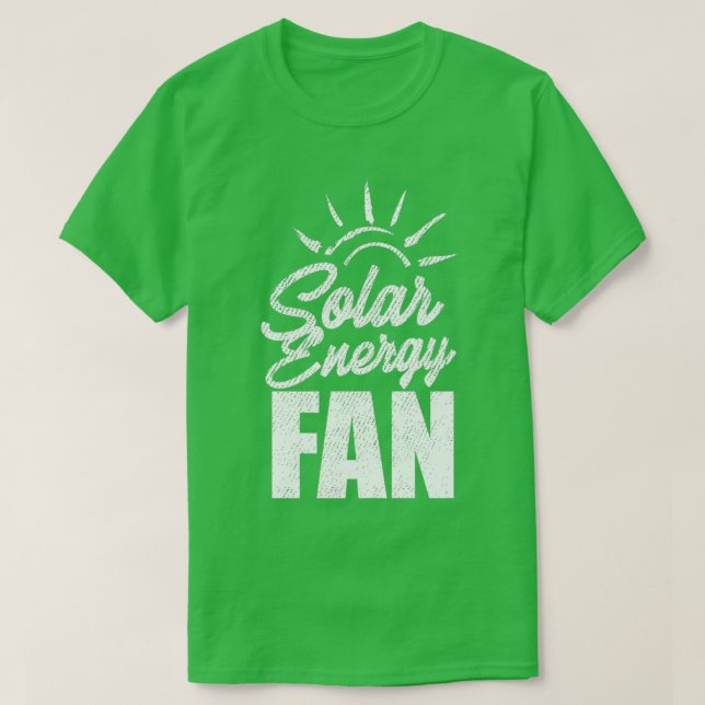 Solar-Power Sun Solar Energy 3 T-Shirt (Design vorne)