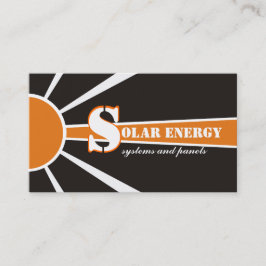 Solar/Sonnenenergie/Power Visitenkarte