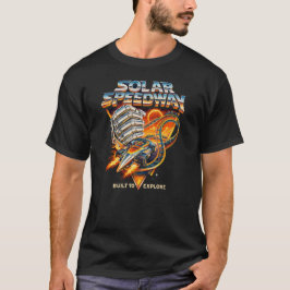 Solar Speedway – Retro Weltraum-Rennabenteuer-Desi T-Shirt