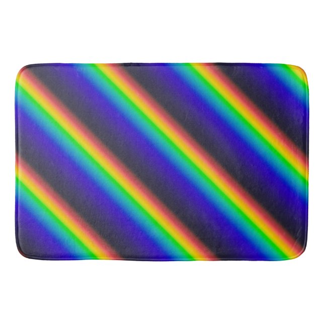 Solar-Spektrum-Diagonal Badematte (Vorderseite)