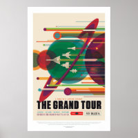 Solar System Grand Tour Poster