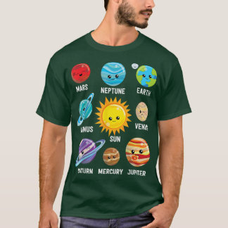 Solar System Planets T-Shirt