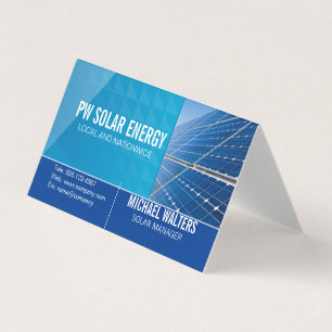 Solar Tech House Power Logo   Energie Visitenkarten